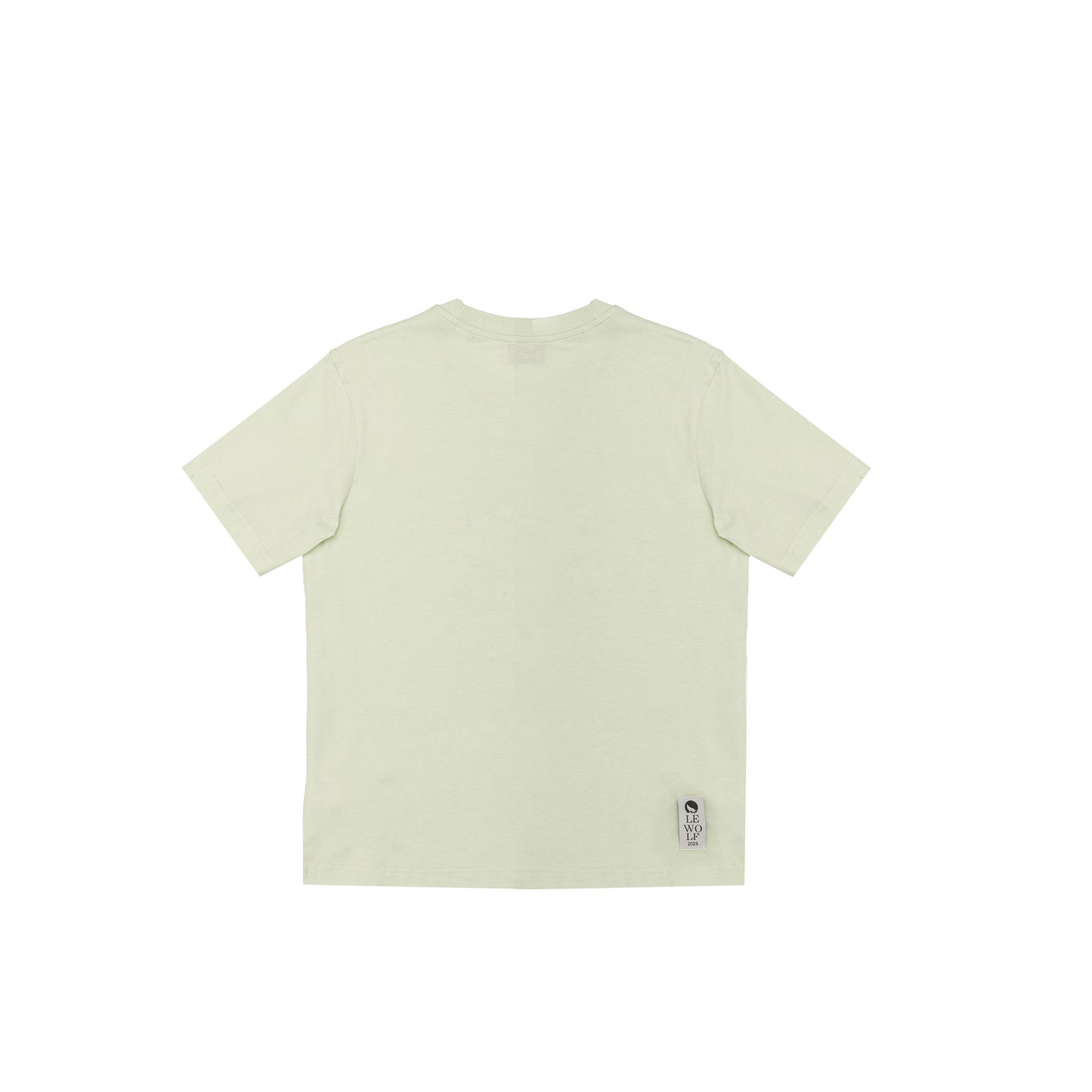 T-Shirt PIZZOMETA 100% Cotone Verde Pastello