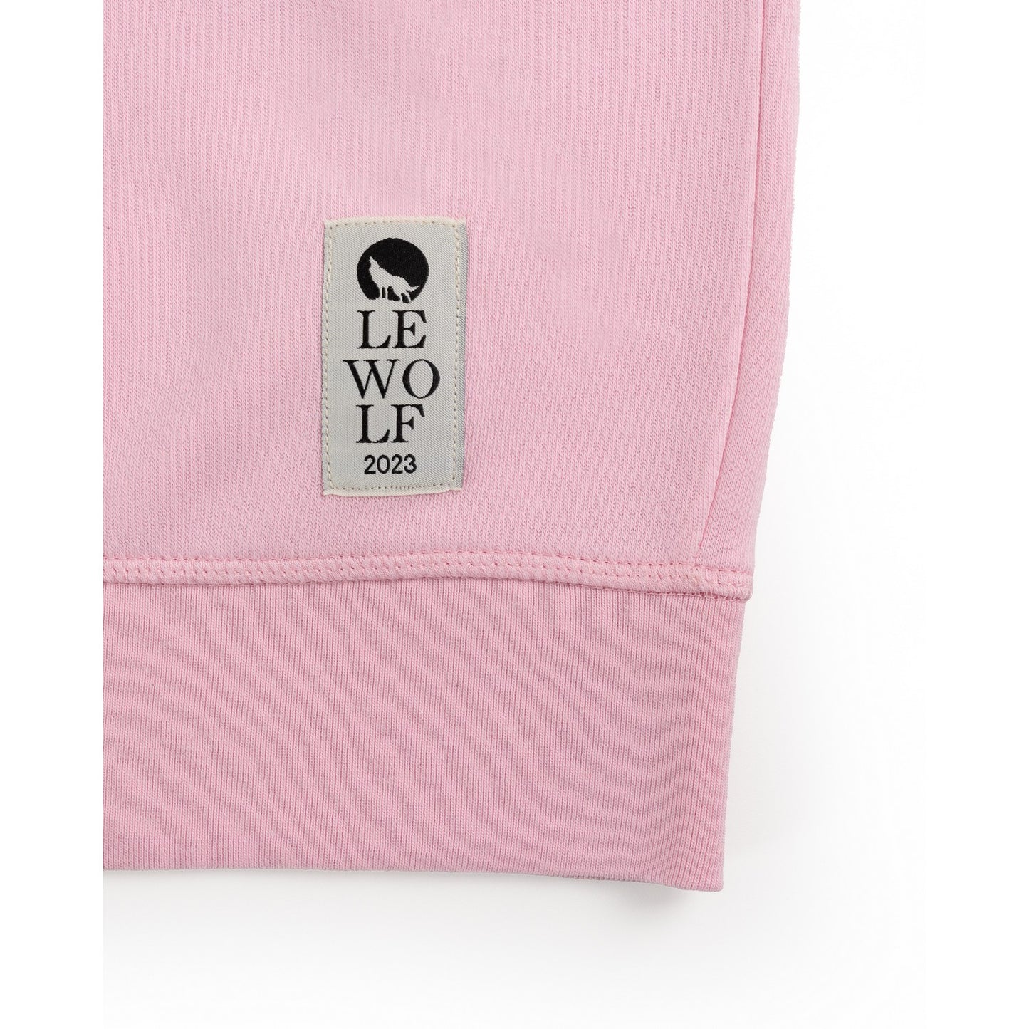 Felpa LeWolf a Girocollo COLLINA Rosa Unisex