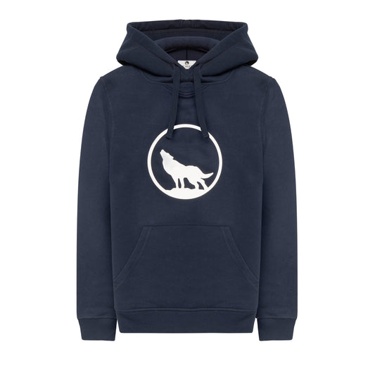 Felpa LeWolf con Cappuccio MADDALENA Blu Navy Unisex