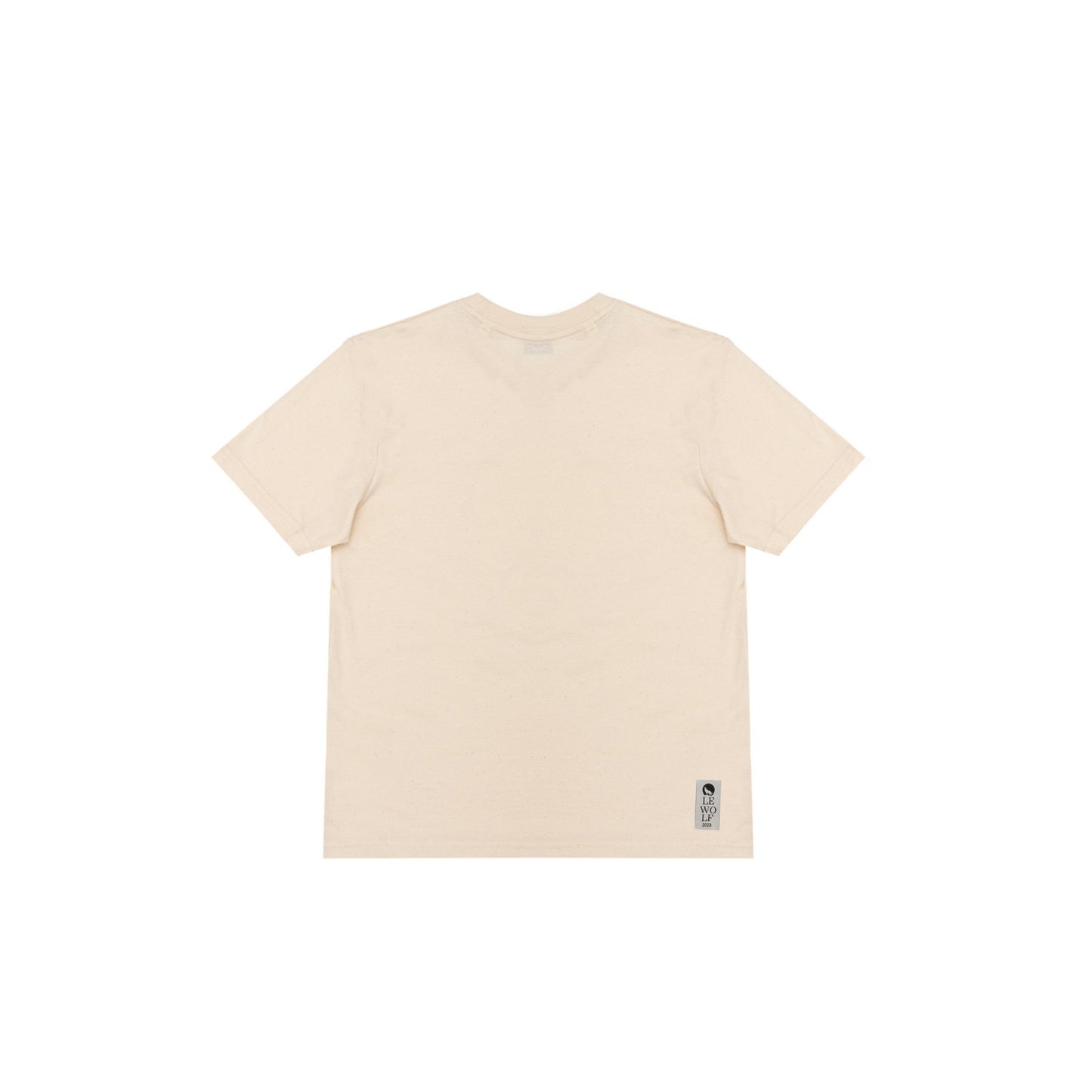 T-Shirt PIZZOMETA 100% Cotone Natural Raw